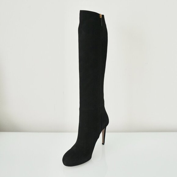 NIB GUCCI SUEDE KNEE HIGH BOOTS - Picture 1 of 8